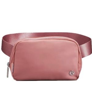 Lululemon Belt Bag — pink pastel discontinued color!